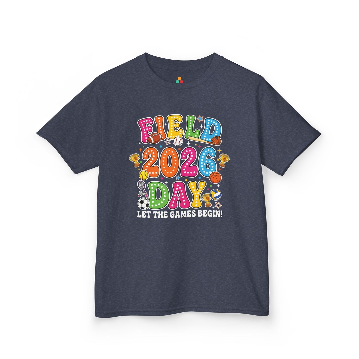 Cute Field Day Shirts Kids T-shirt for 2026 School Games | TEEZOCA 