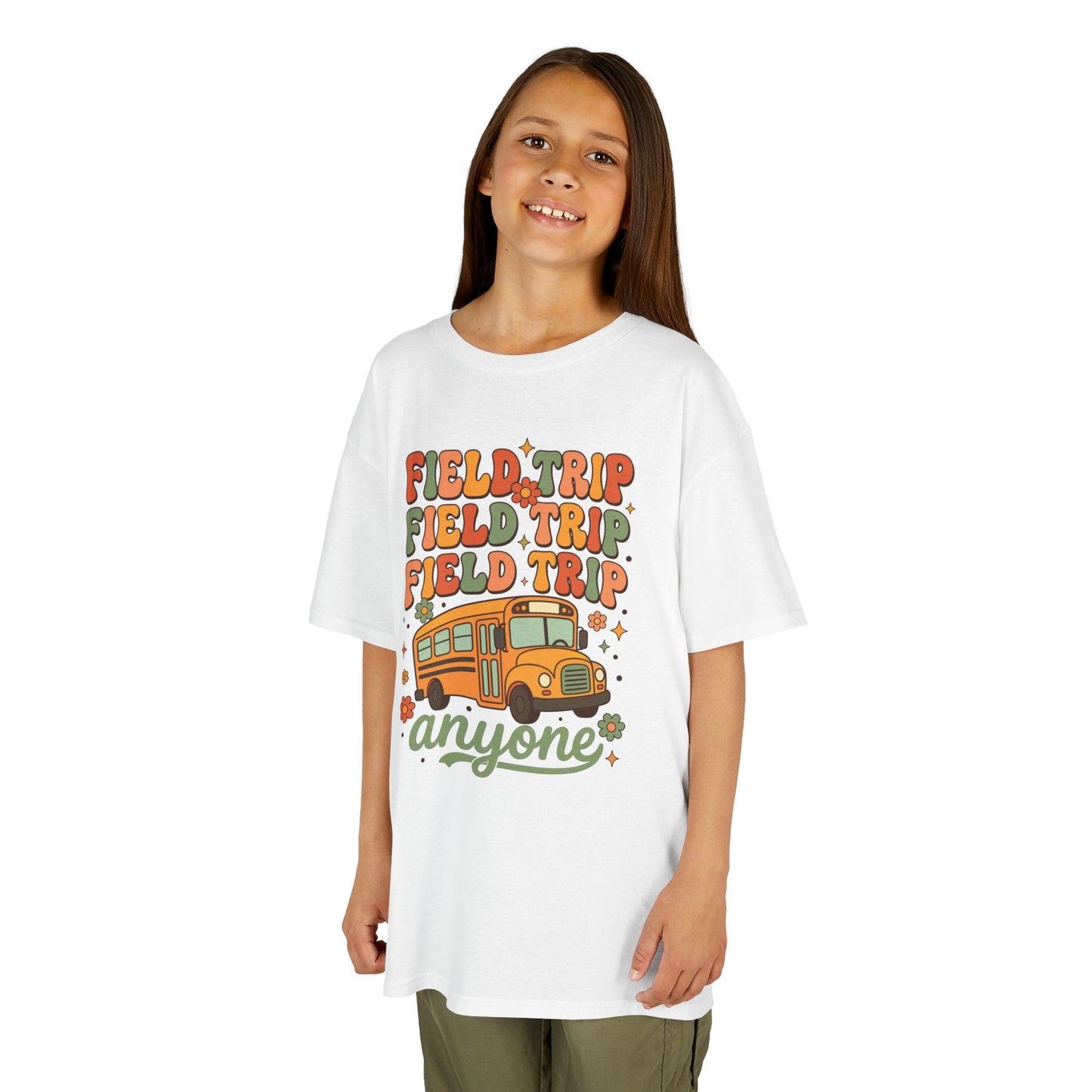 Cute Retro Field Day Shirts Kids T-shirt for School Trip Fun Day | TEEZOCA 