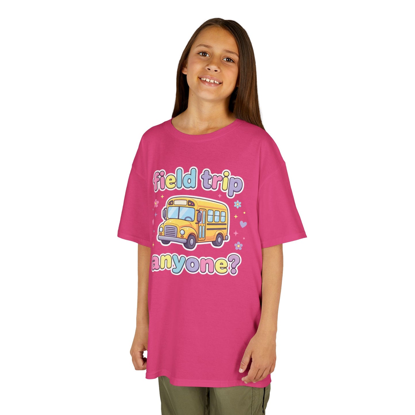Cute Field Day Shirts Kids T-shirt for School Trip Anyone | TEEZOCA 