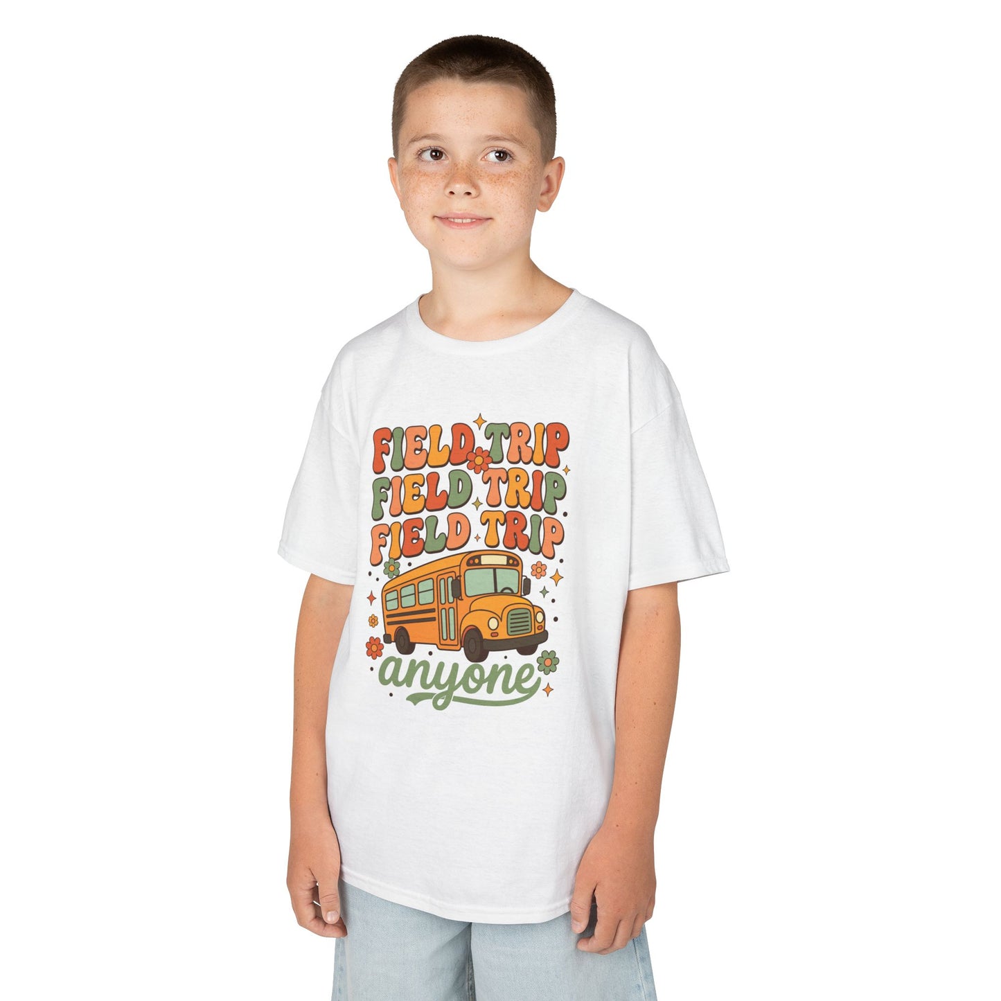 Cute Retro Field Day Shirts Kids T-shirt for School Trip Fun Day | TEEZOCA 