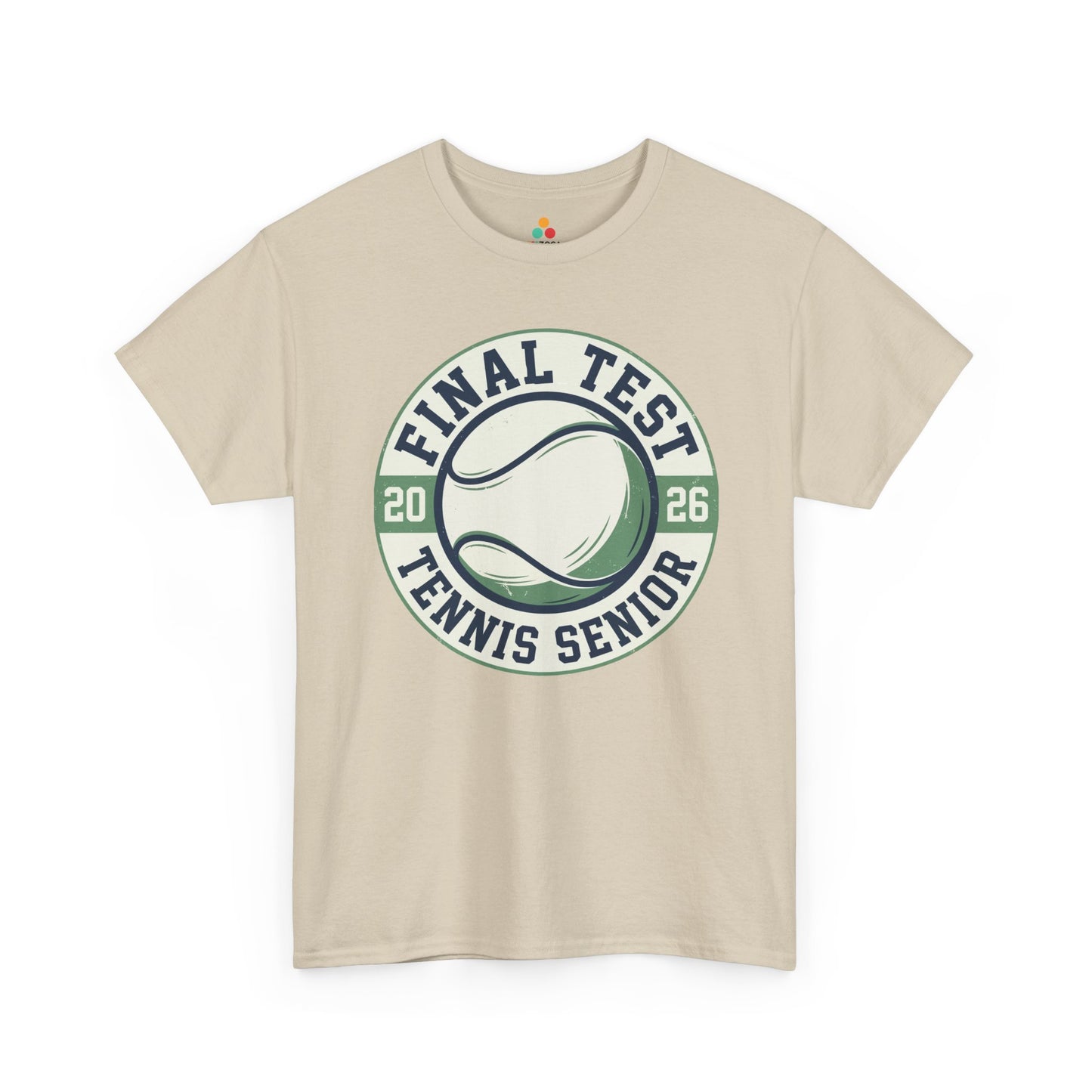 Final Test Tennis Senior 2026 Funny Graduation Unisex T-shirt | TEEZOCA 