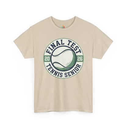 Final Test Tennis Senior 2026 Funny Graduation Unisex T-shirt | TEEZOCA 
