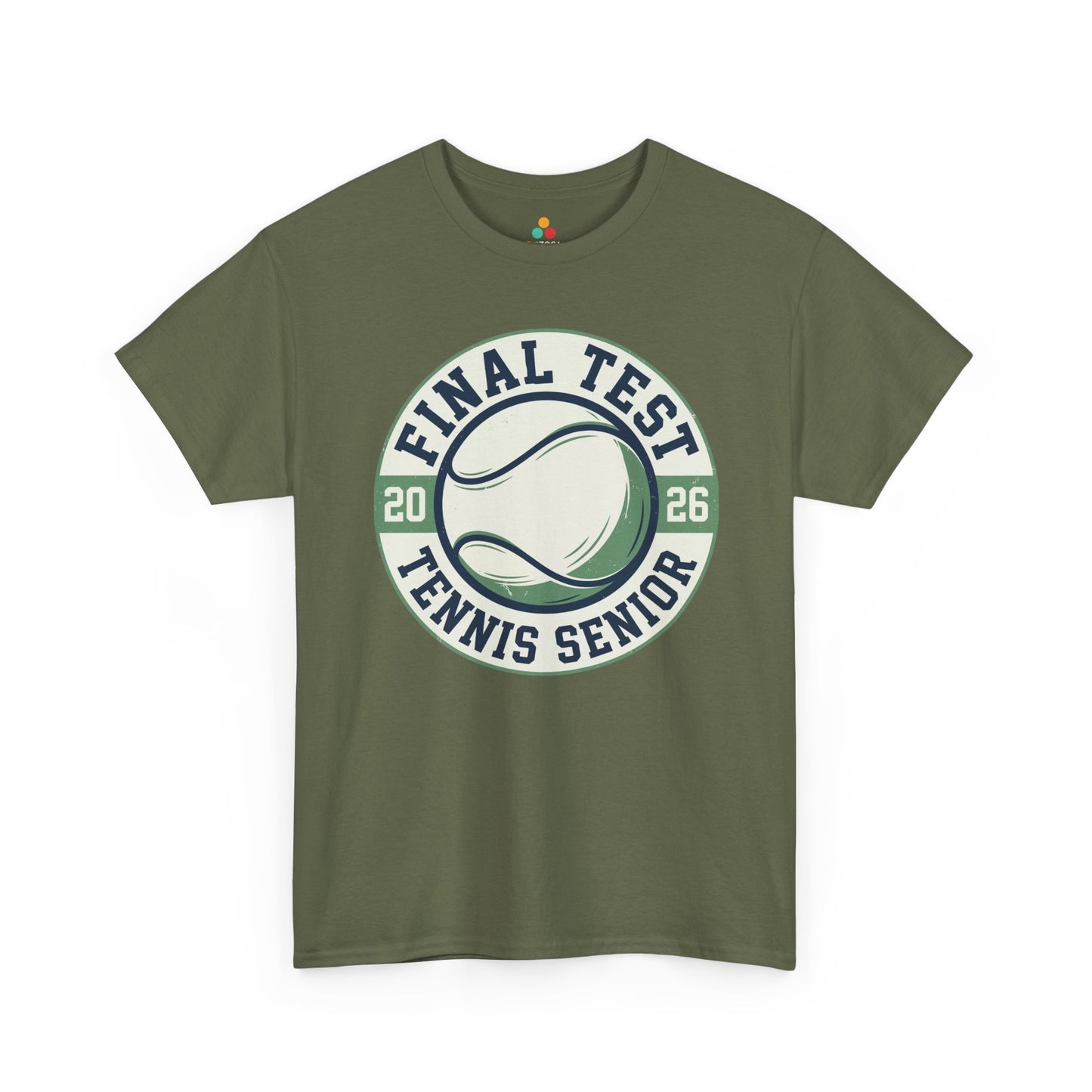 Final Test Tennis Senior 2026 Funny Graduation Unisex T-shirt | TEEZOCA 