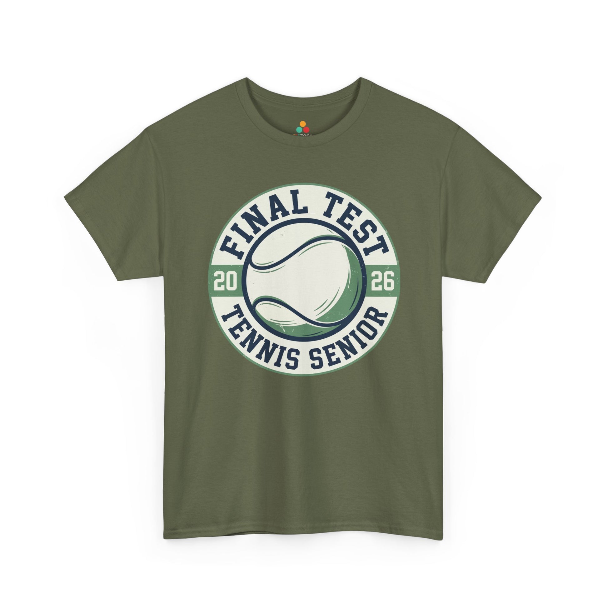 Final Test Tennis Senior 2026 Funny Graduation Unisex T-shirt | TEEZOCA 