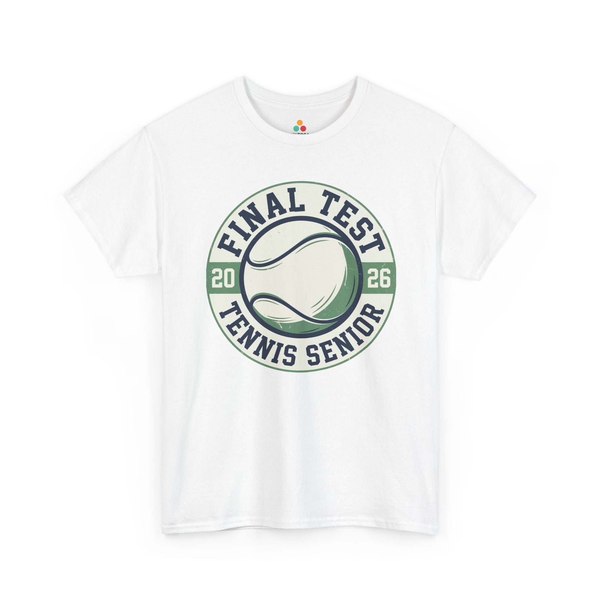 Final Test Tennis Senior 2026 Funny Graduation Unisex T-shirt | TEEZOCA 