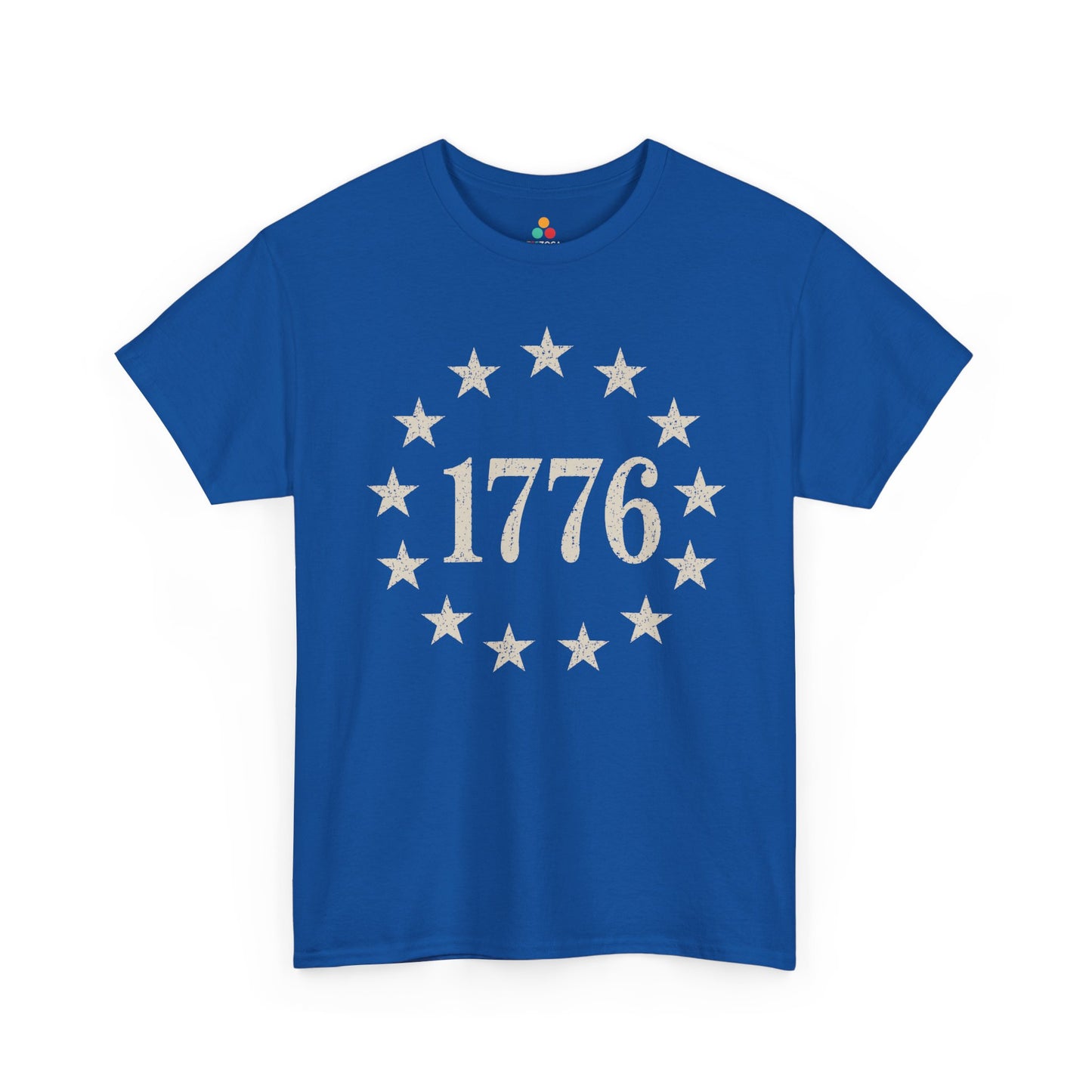 Founding Fathers Shirt 1776 Thirteen Stars Colonial T-shirt Gift | TEEZOCA 