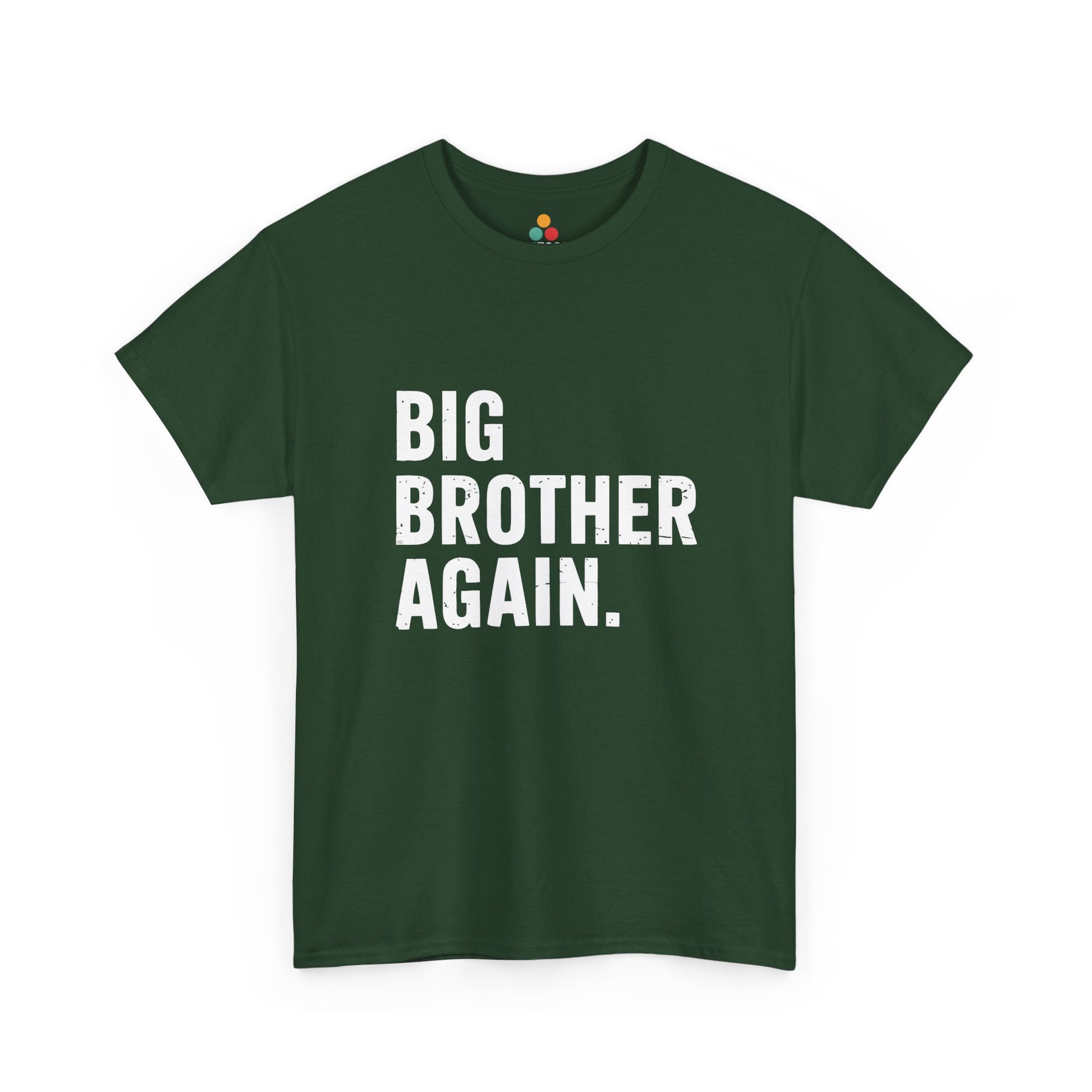 Big Brother Again T-Shirt – Pregnancy Announcement Gift | TEEZOCA 
