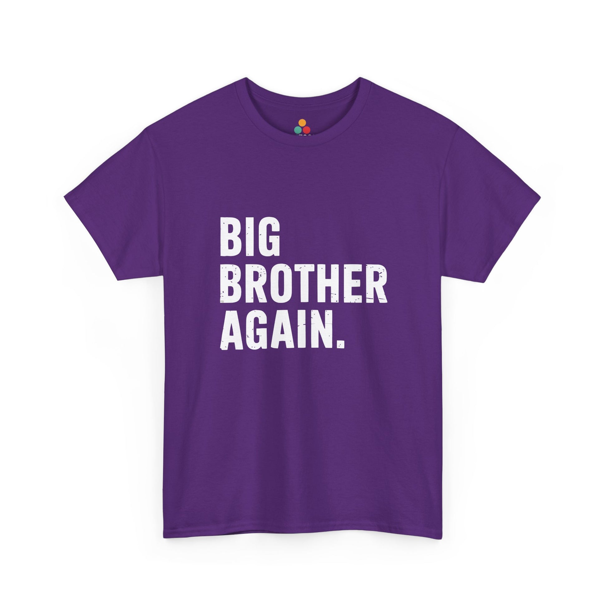 Big Brother Again T-Shirt – Pregnancy Announcement Gift | TEEZOCA 