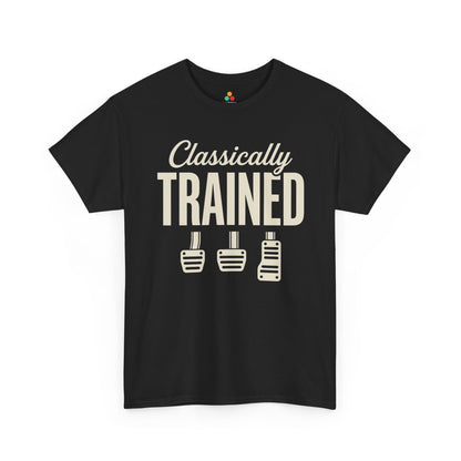 Funny Car Guy T-shirt Classically Trained Manual Unisex T-shirt | TEEZOCA 
