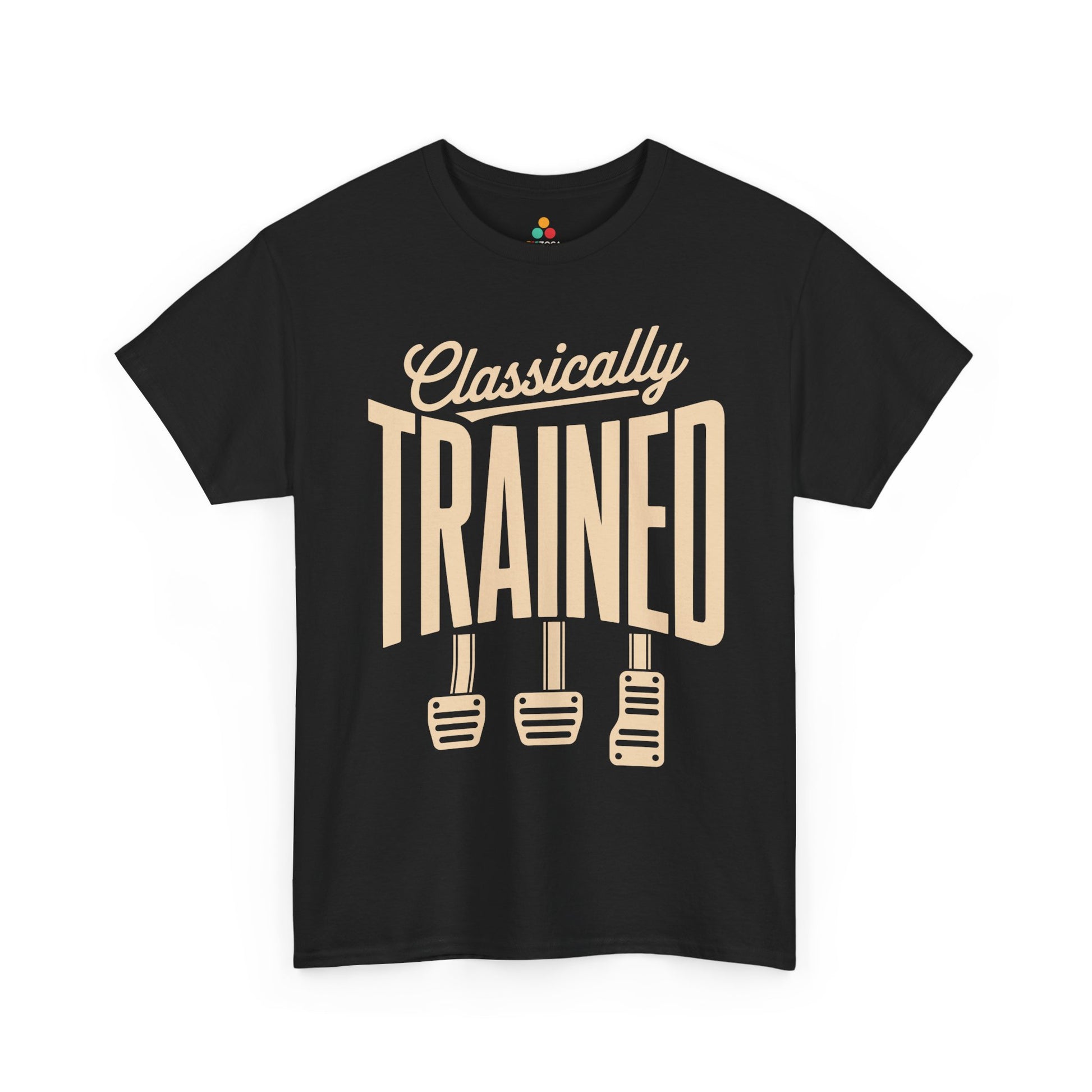 Funny Car Guy T Shirt Classically Trained Manual Gift Unisex T-shirt | TEEZOCA 