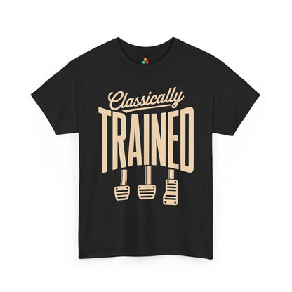 Funny Car Guy T Shirt Classically Trained Manual Gift Unisex T-shirt | TEEZOCA 