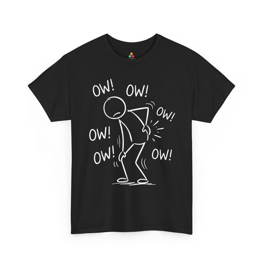 Ow Ow Ow Shirt Funny Chronic Pain Unisex T-shirt Gift Design | TEEZOCA 