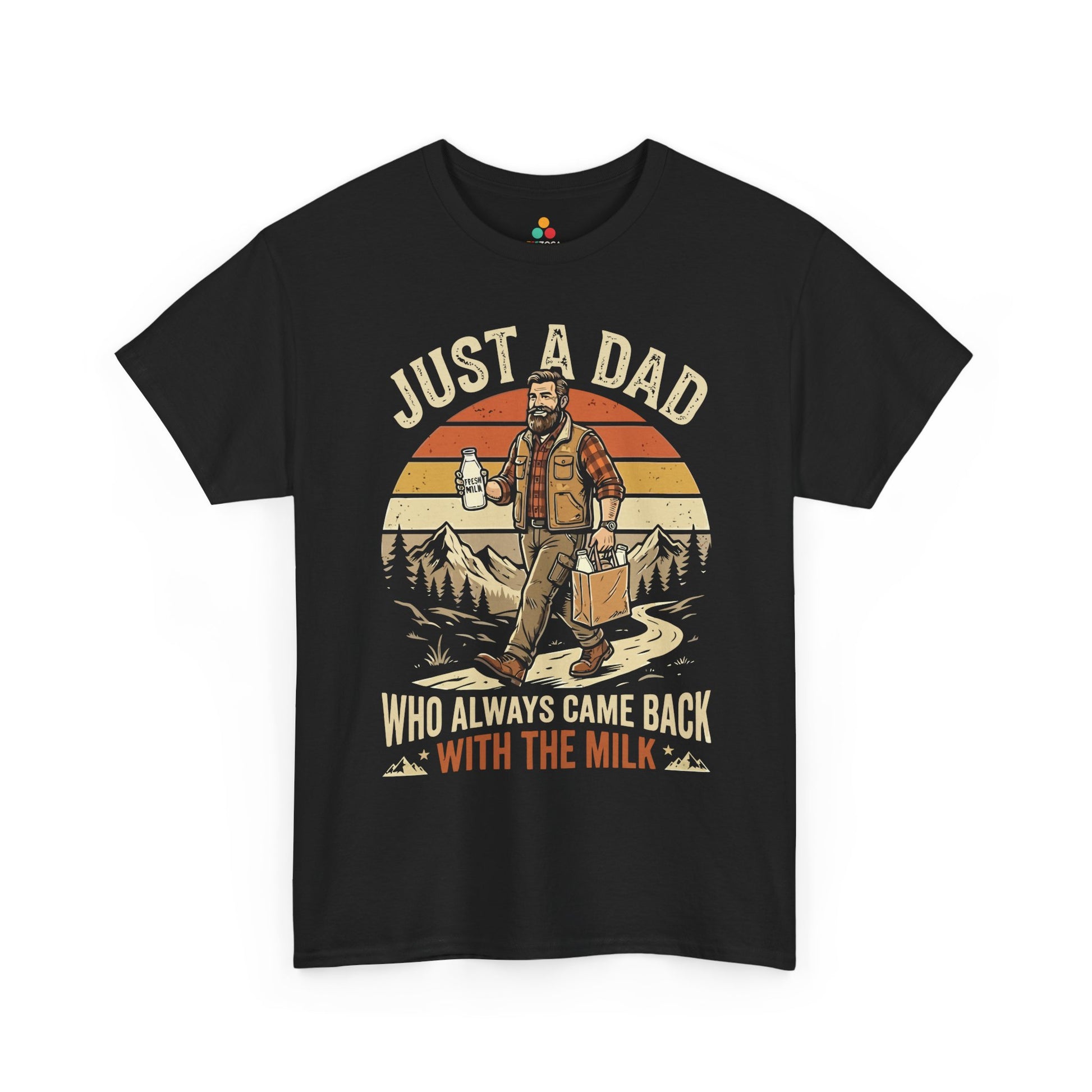 Funny Just A Dad Who Always Came Back Unisex T-shirt Gift | TEEZOCA 