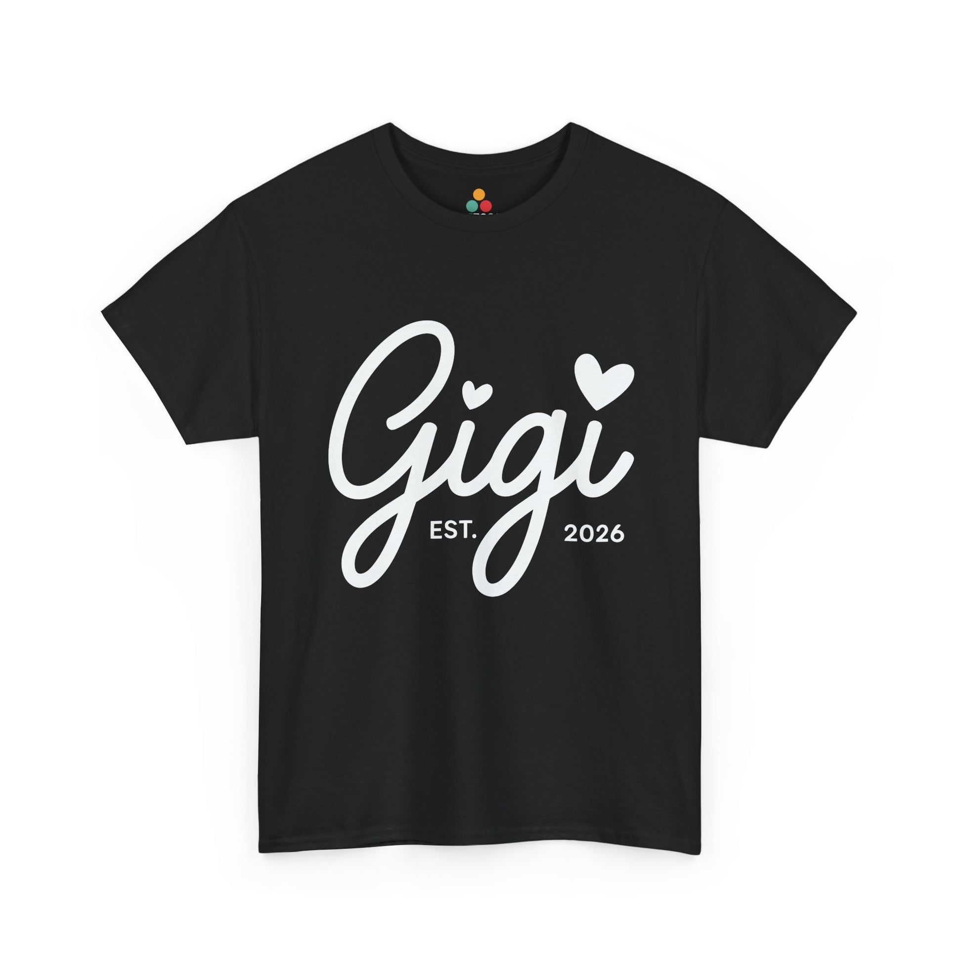 Gigi Est 2026 T-Shirt – Cute New Grandma Gift | TEEZOCA 