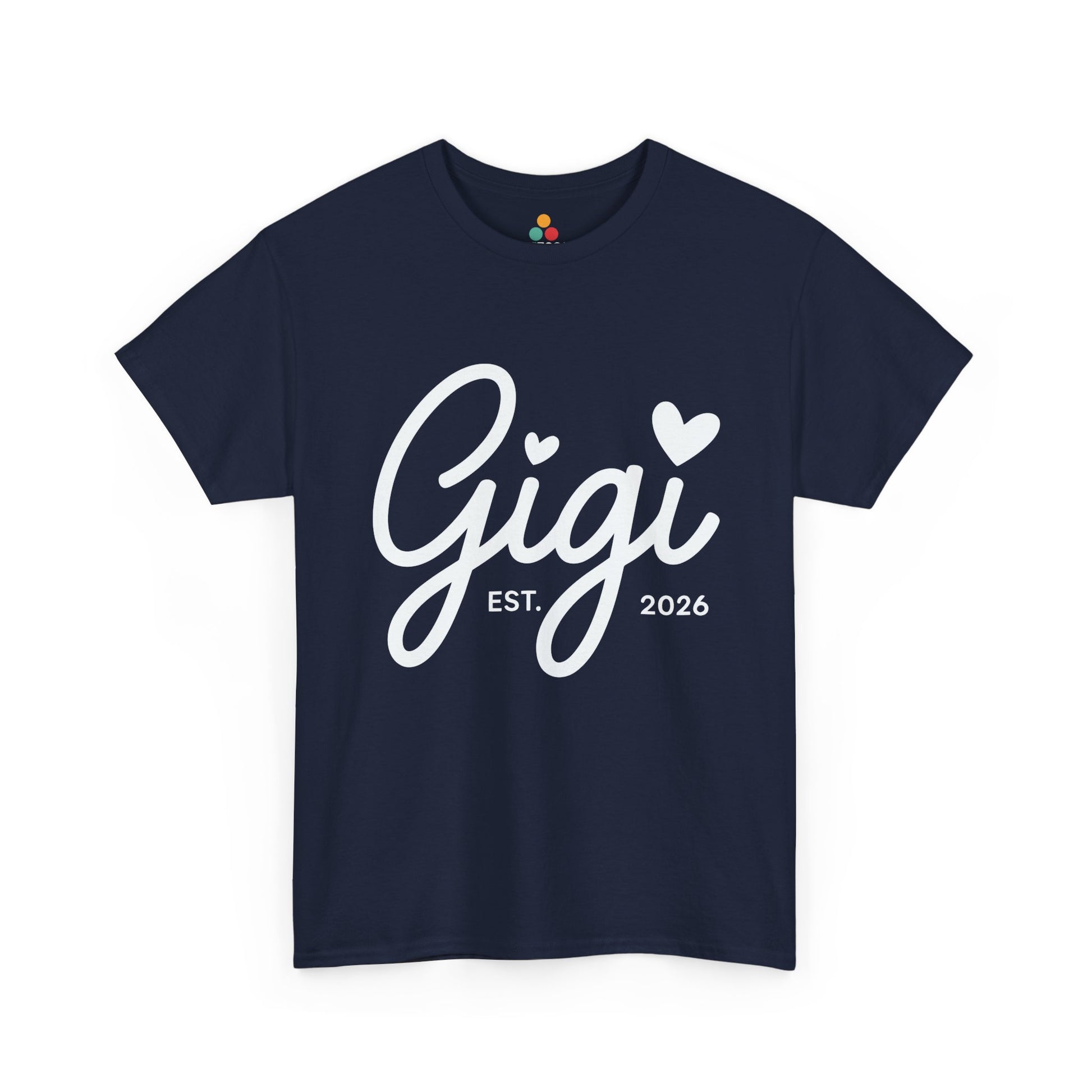Gigi Est 2026 T-Shirt – Cute New Grandma Gift | TEEZOCA 