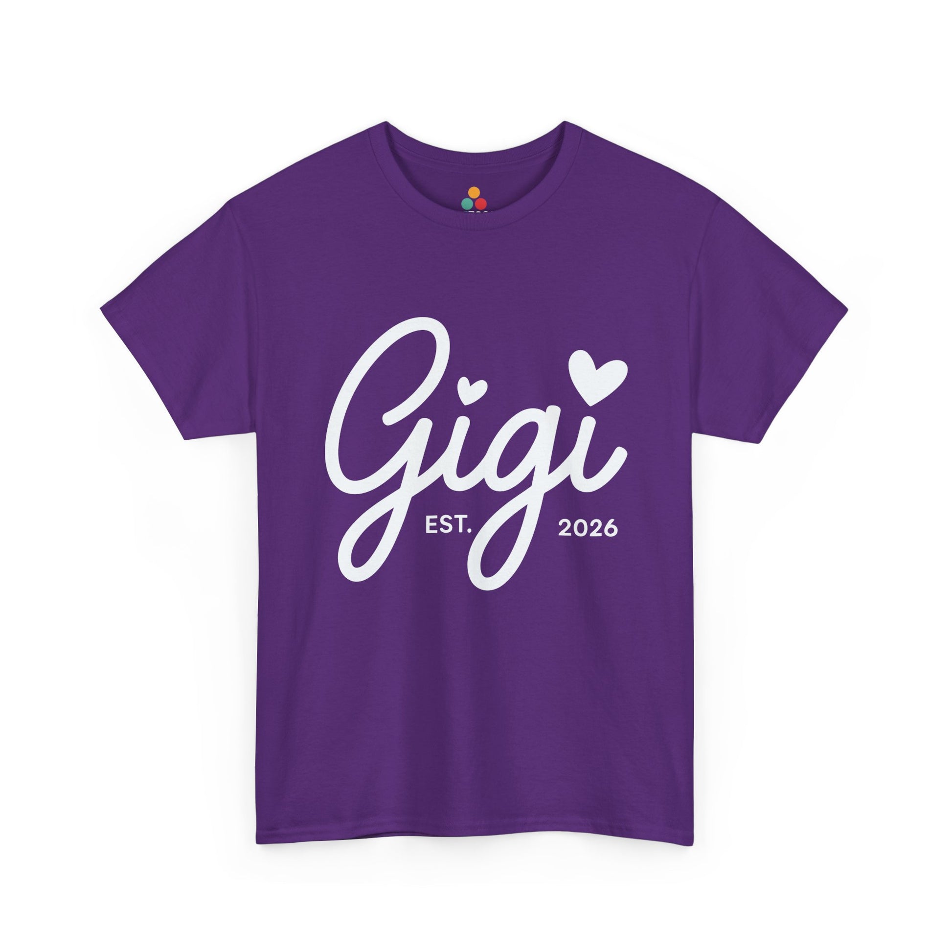 Gigi Est 2026 T-Shirt – Cute New Grandma Gift | TEEZOCA 