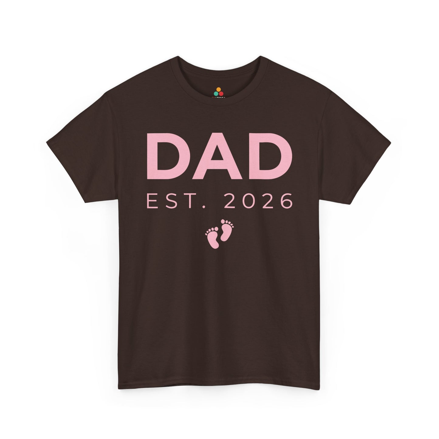 Girl Dad 2026 Unisex T-shirt New Dad Baby Girl Announcement | TEEZOCA 