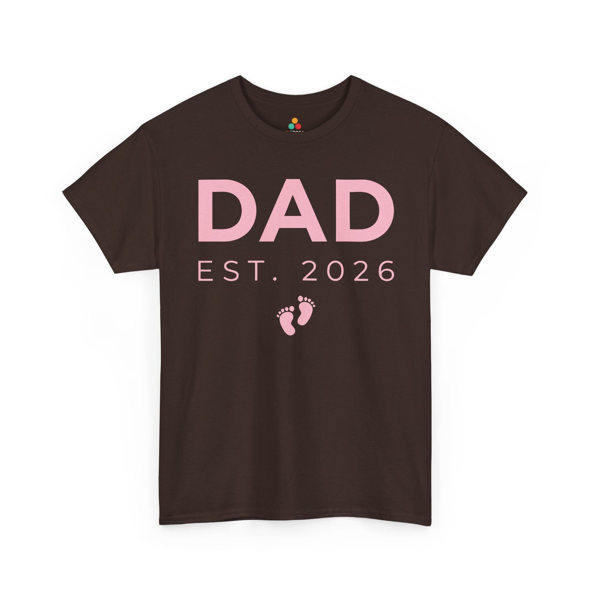 Girl Dad 2026 Unisex T-shirt New Dad Baby Girl Announcement | TEEZOCA 