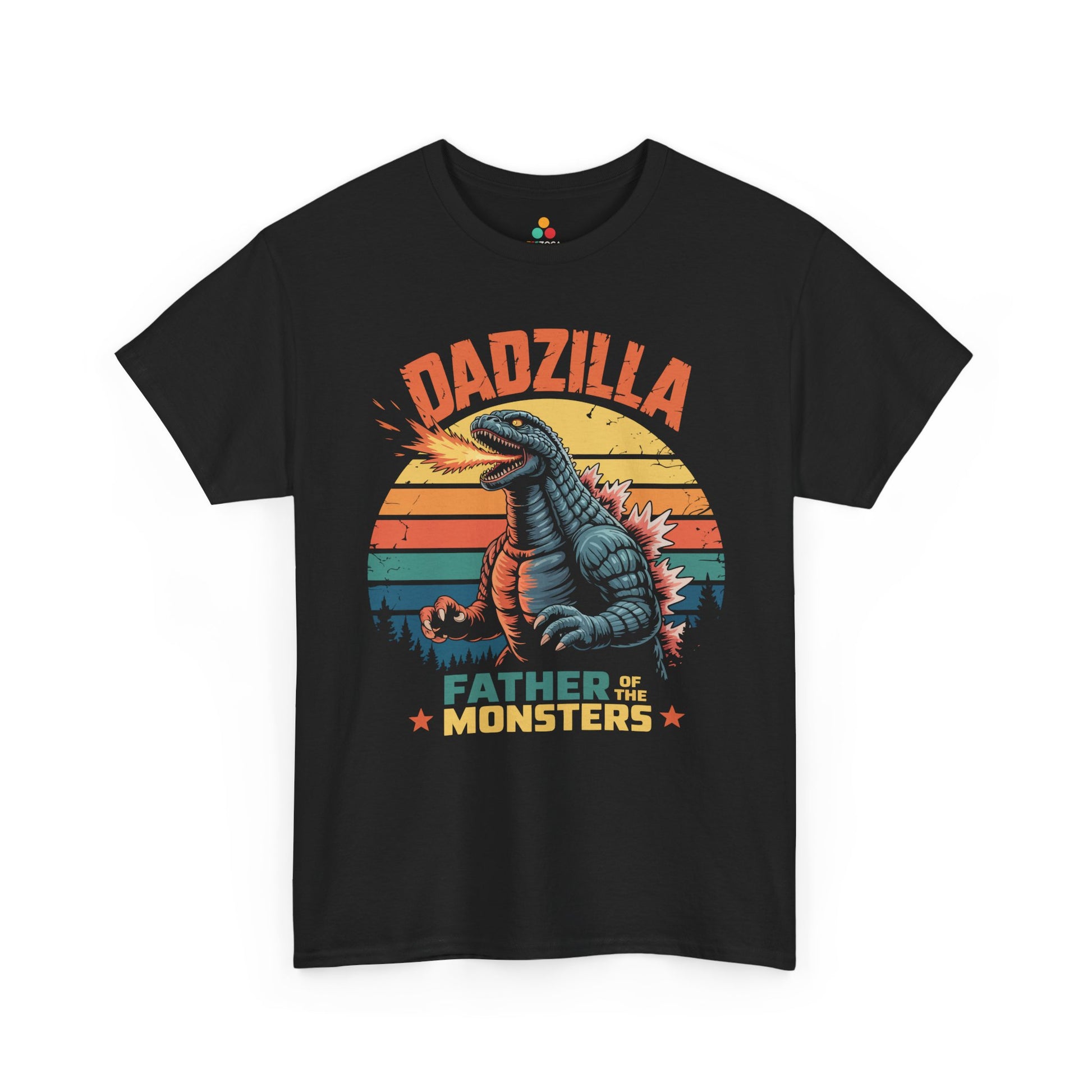 Godzilla Dadzilla Father of the Monsters Unisex T-shirt | TEEZOCA Dadzilla Father of the Monsters Unisex T-shirt