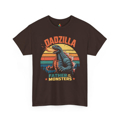 Godzilla Dadzilla Father of the Monsters Unisex T-shirt | TEEZOCA bold kaiju inspired dad Unisex T-shirt