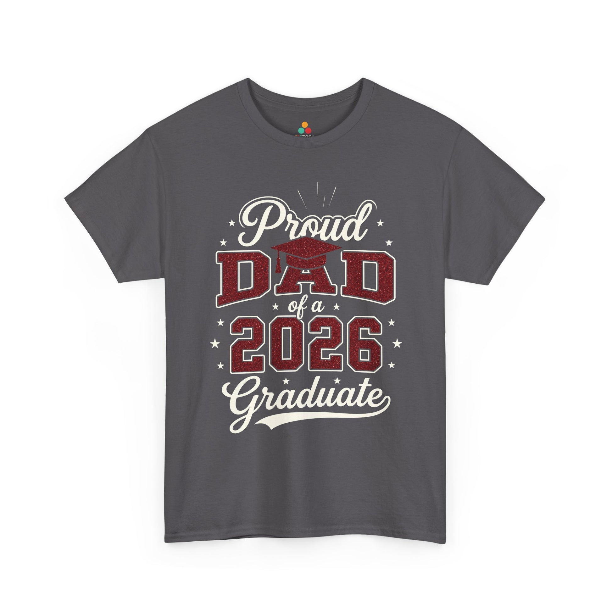 Proud Dad of a 2026 Graduate Unisex T-shirt Graduation Gift | TEEZOCA 