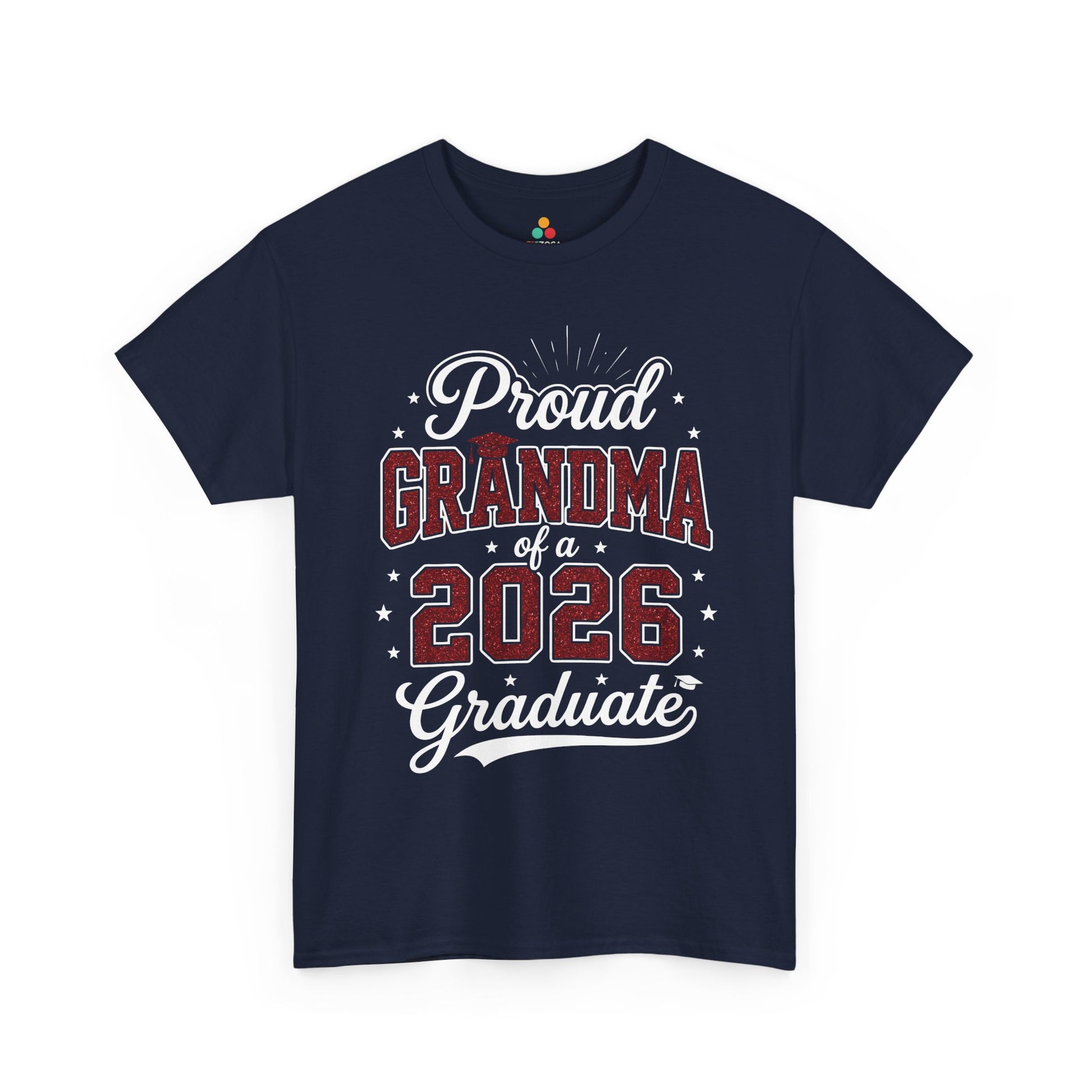 Proud Grandma of a 2026 Graduate Unisex T-shirt Gift | TEEZOCA 