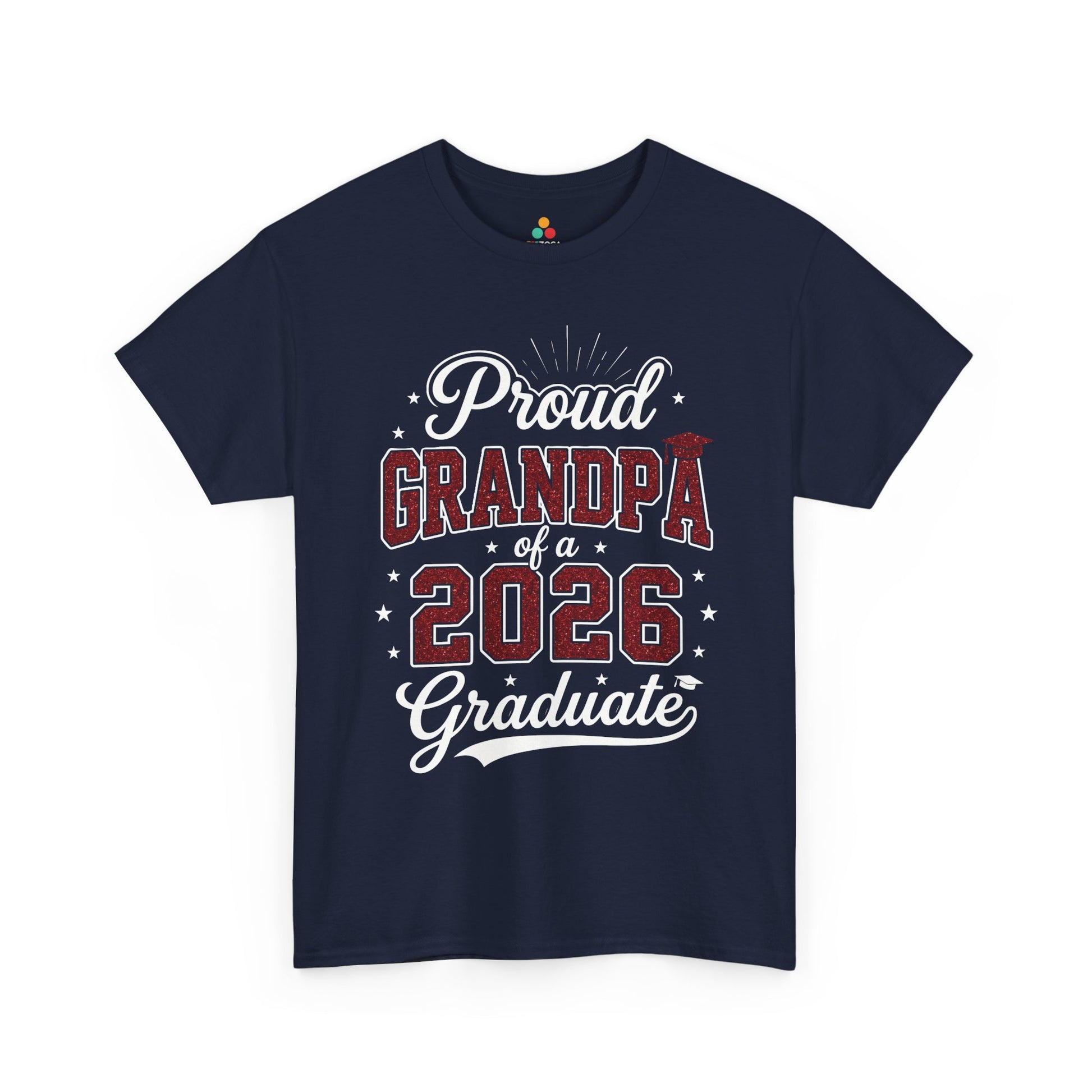 Proud Grandpa of a 2026 Graduate Unisex T-shirt Gift | TEEZOCA 