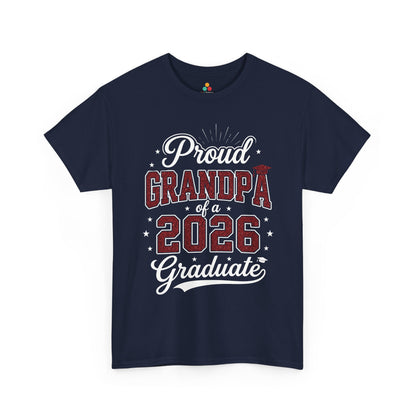 Proud Grandpa of a 2026 Graduate Unisex T-shirt Gift | TEEZOCA 