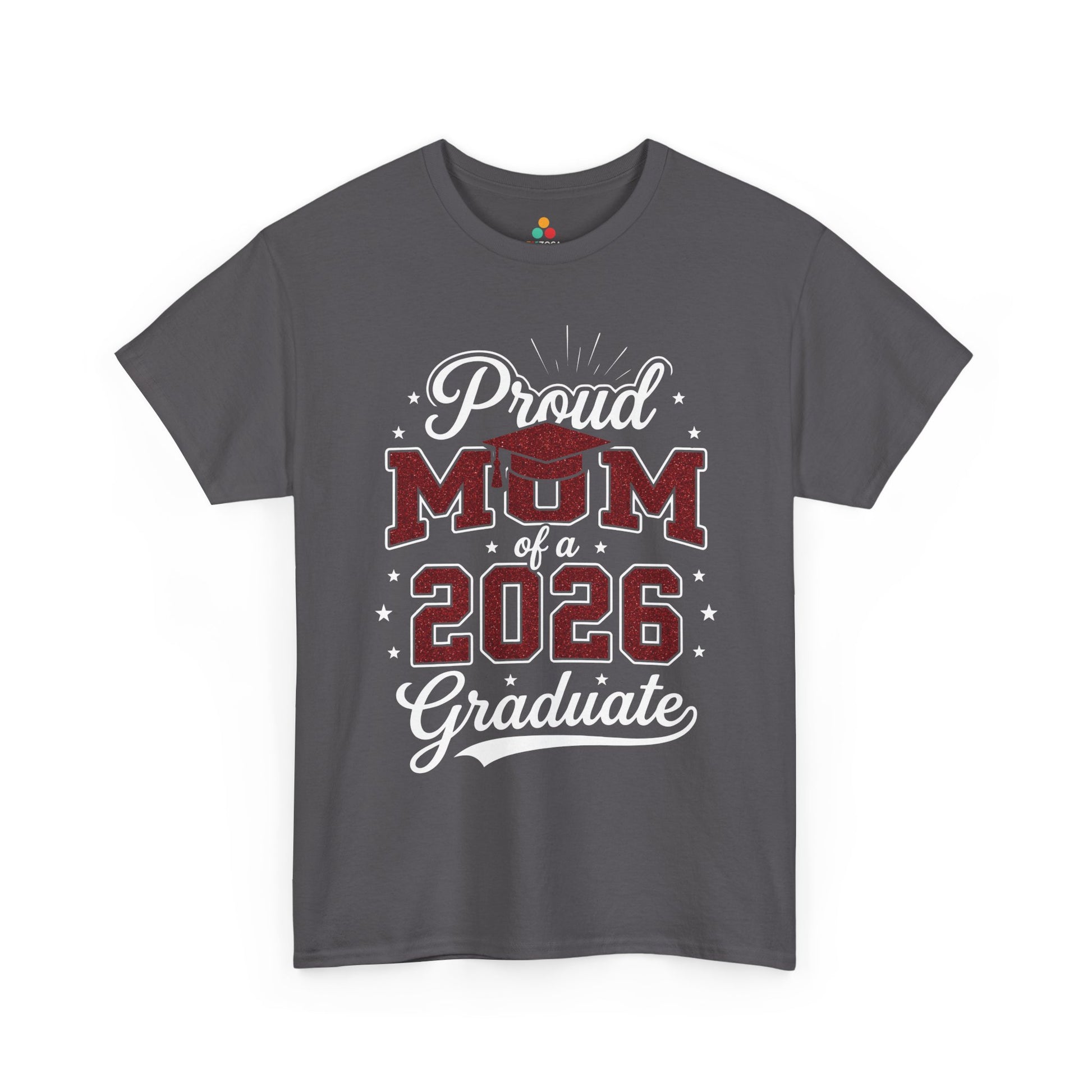 Proud Mom of a 2026 Graduate Unisex T-shirt Graduation Gift | TEEZOCA 