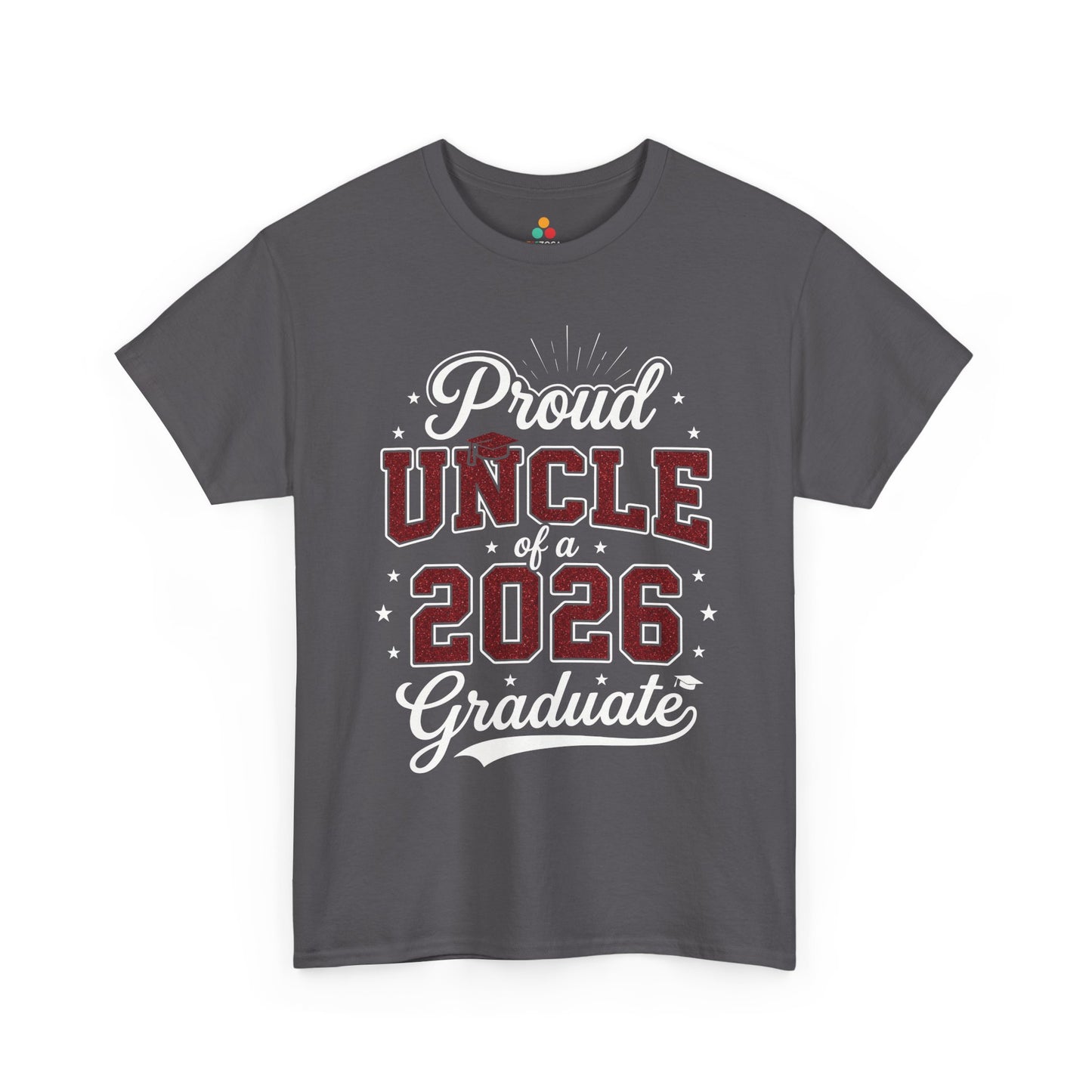 Proud Uncle of a 2026 Graduate Unisex T-shirt Graduation Gift | TEEZOCA 