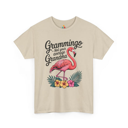 Grammingo Not Your Average Grandma Funny Grandmother Sand T-Shirt | TEEZOCA 