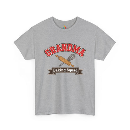 Grandma Baking Squad T‑Shirt – Funny Baking Grandma Graphic Tee | TEEZOCA 