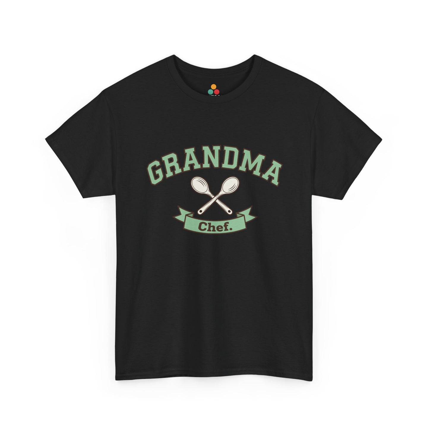 Grandma Chef T-Shirt – Retro Wooden Spoon Cooking Gift | TEEZOCA 