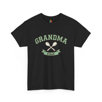 Grandma Chef T-Shirt – Retro Wooden Spoon Cooking Gift | TEEZOCA 