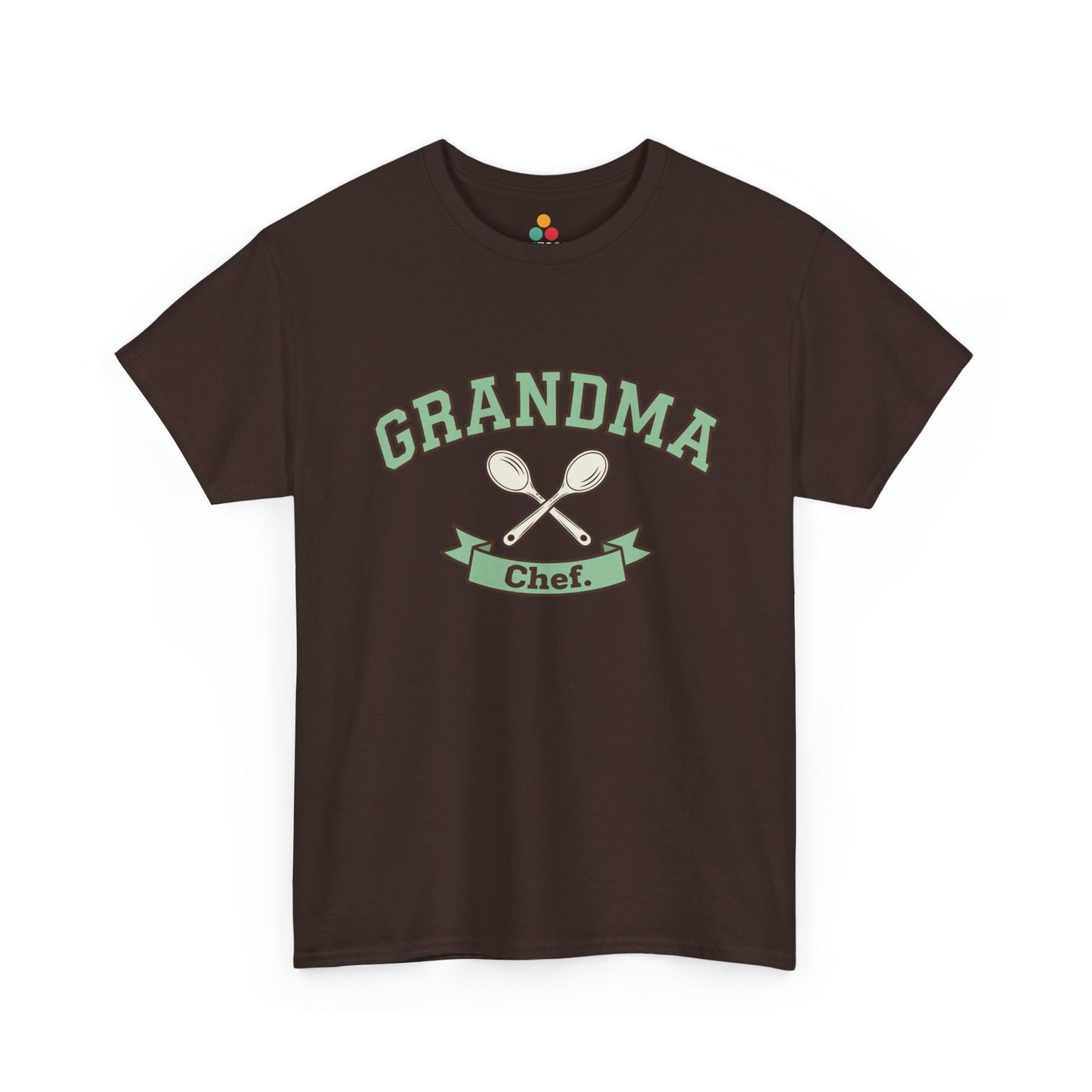 Grandma Chef T-Shirt – Retro Wooden Spoon Cooking Gift | TEEZOCA 