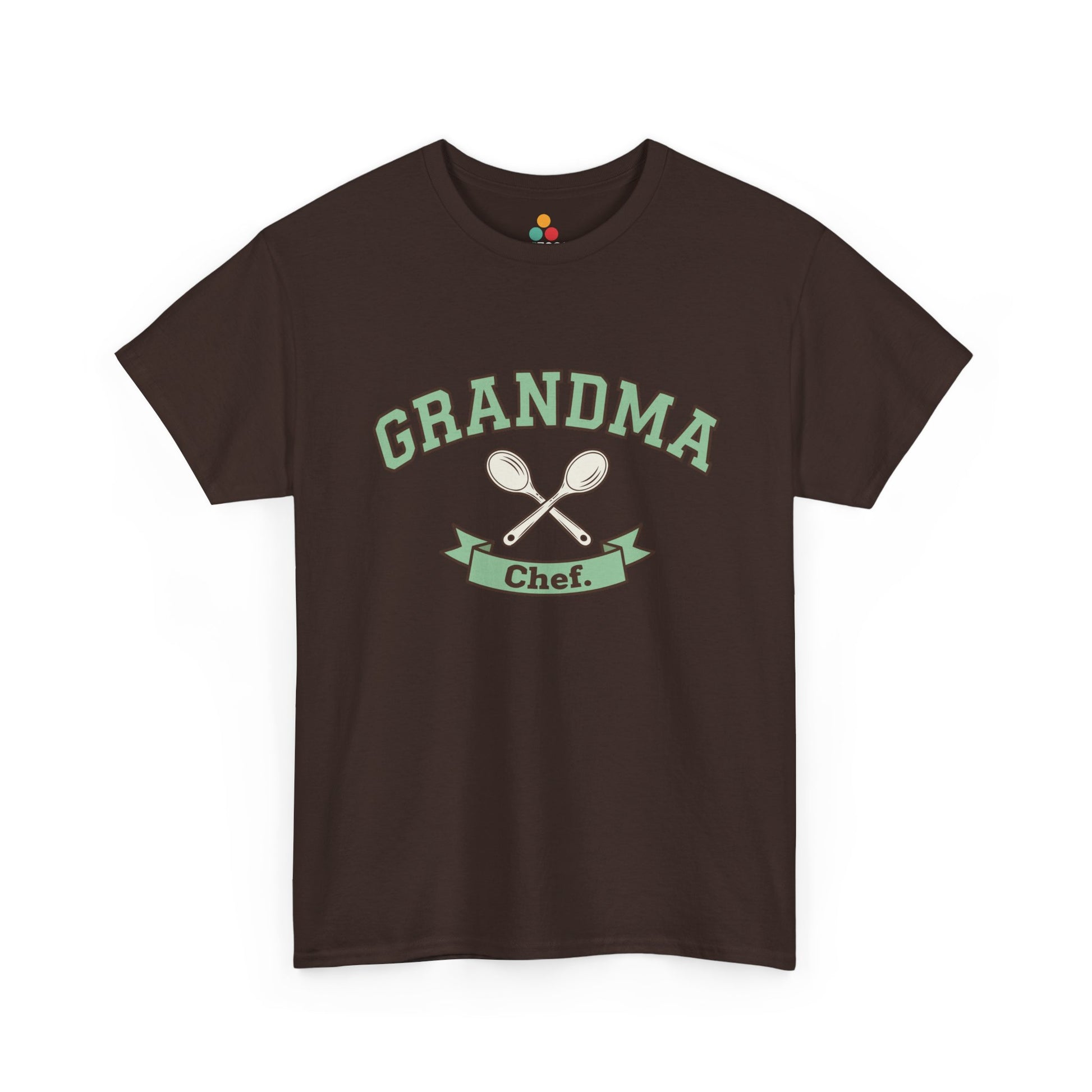 Grandma Chef T-Shirt – Retro Wooden Spoon Cooking Gift | TEEZOCA 