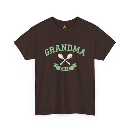 Grandma Chef T-Shirt – Retro Wooden Spoon Cooking Gift | TEEZOCA 