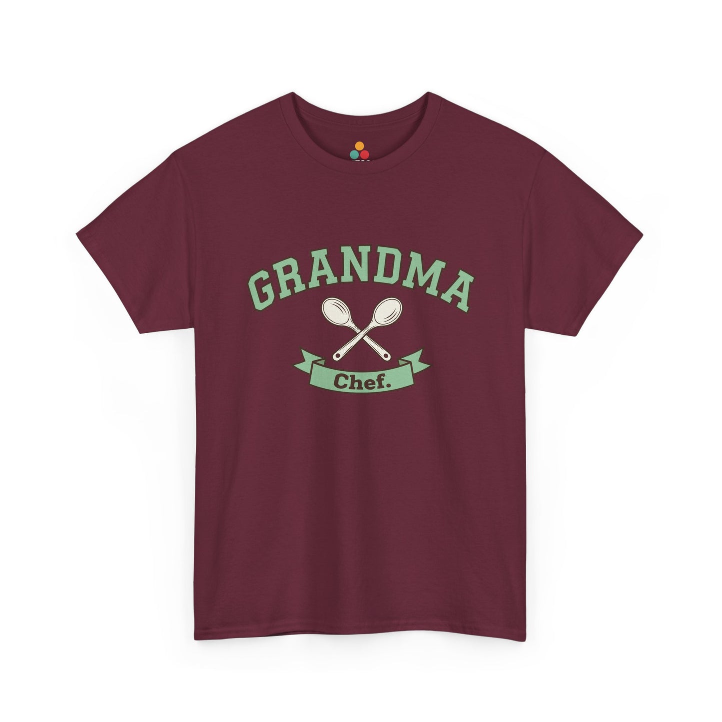 Grandma Chef T-Shirt – Retro Wooden Spoon Cooking Gift | TEEZOCA 