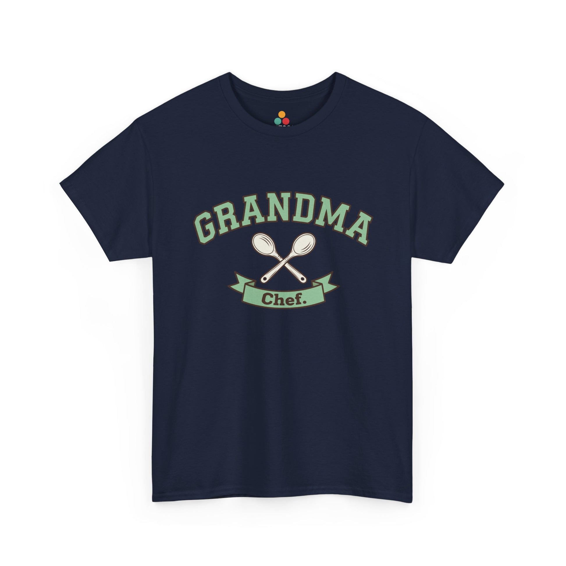 Grandma Chef T-Shirt – Retro Wooden Spoon Cooking Gift | TEEZOCA 