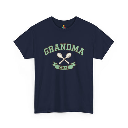 Grandma Chef T-Shirt – Retro Wooden Spoon Cooking Gift | TEEZOCA 