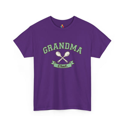 Grandma Chef T-Shirt – Retro Wooden Spoon Cooking Gift | TEEZOCA 