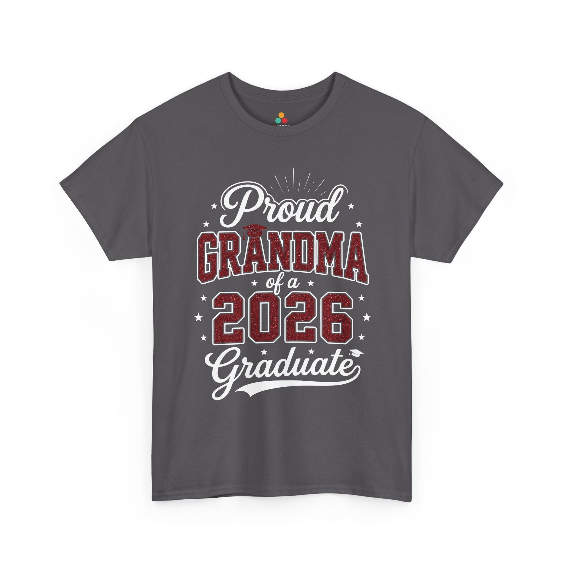 Proud Grandma of a 2026 Graduate Unisex T-shirt Gift | TEEZOCA 