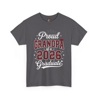 Proud Grandpa of a 2026 Graduate Unisex T-shirt Gift | TEEZOCA 
