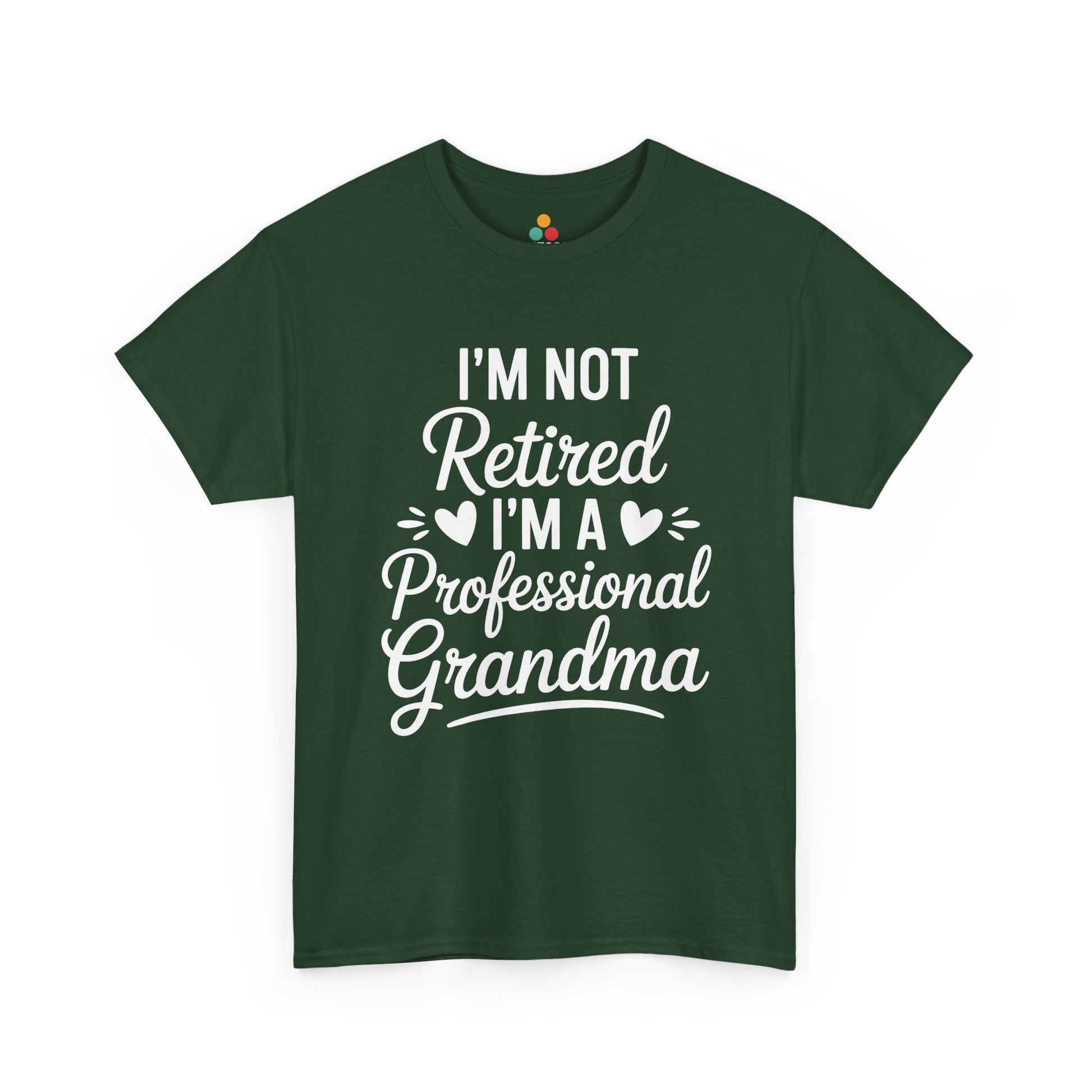 I'm Not Retired I'm A Professional Grandma Funny T‑Shirt – TEEZOCA Grandma Gift | TEEZOCA 