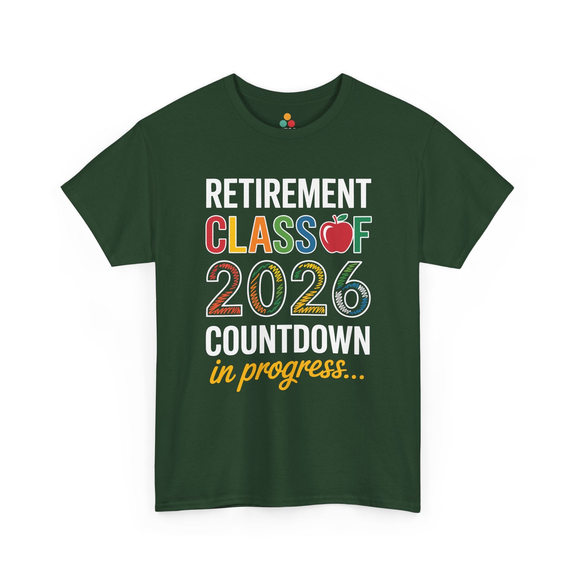 Retirement Class of 2026 Countdown Funny Retired Teacher T‑Shirt Gift | TEEZOCA 