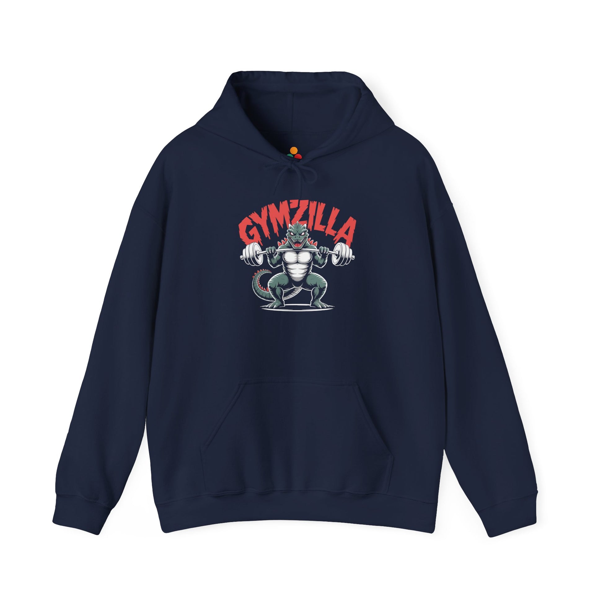Gymzilla Powerlifting Unisex Heavy Blend Hoodie | TEEZOCA gym monster lifting weights Unisex Heavy Blend Hoodie