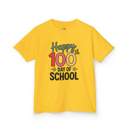 Happy 100th Day of School yellow Shirt 