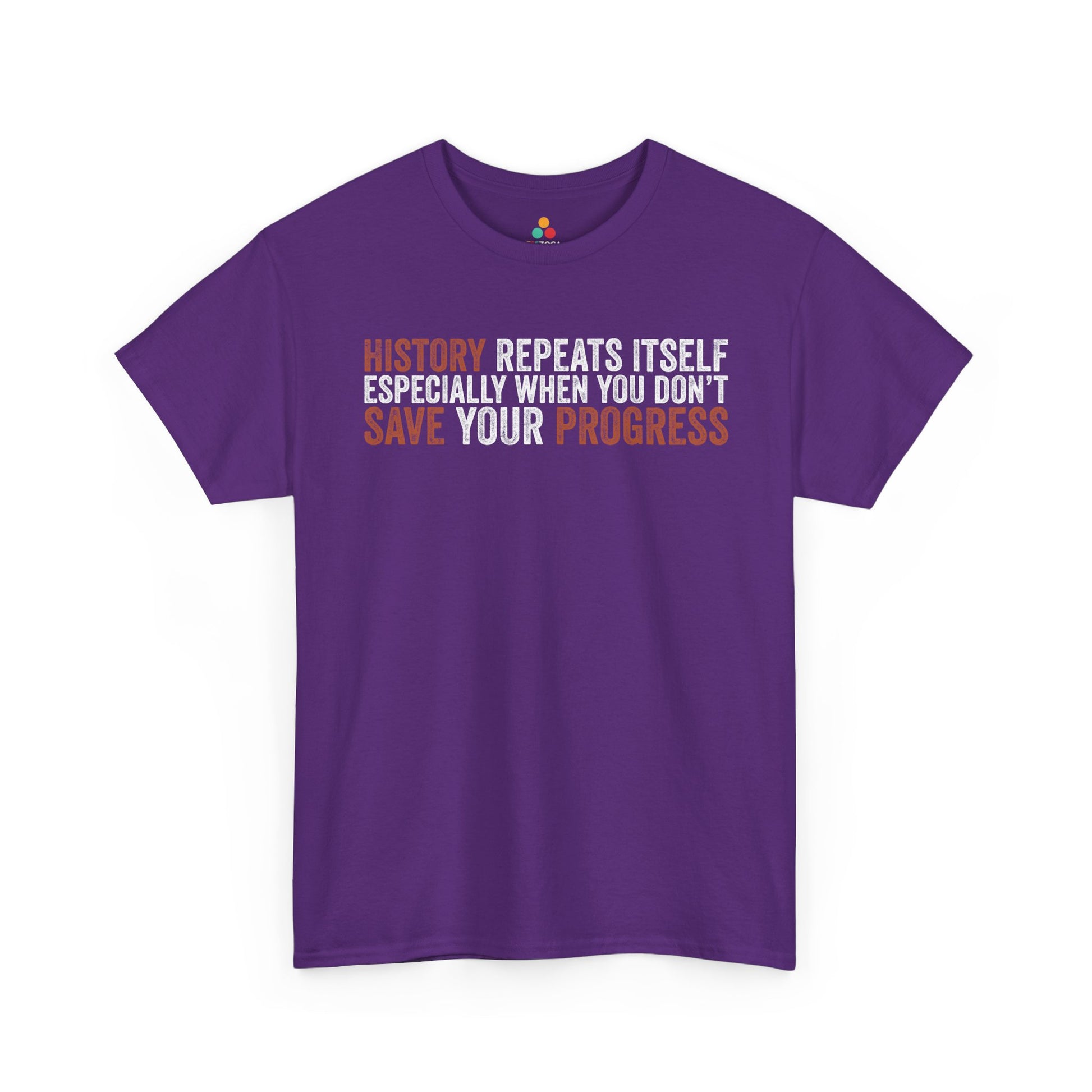 History Repeats Itself Unisex T-shirt Bold Sarcastic Statement | TEEZOCA 