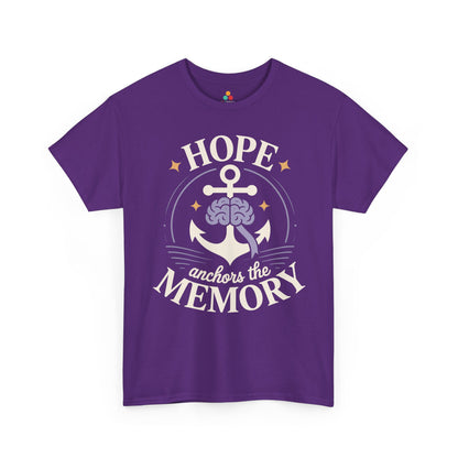 Hope Anchors the Memory Alzheimer’s Unisex T-shirt | TEEZOCA 