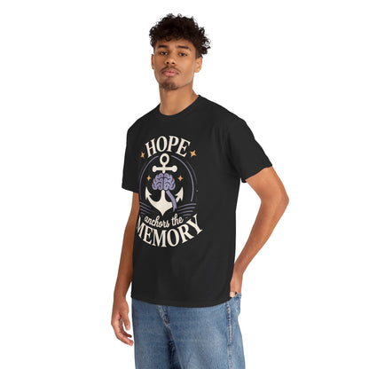Hope Anchors the Memory Alzheimer’s Unisex T-shirt | TEEZOCA 